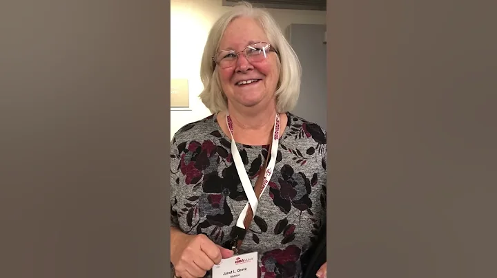 Janet Grove speaks at the ISBA Midyear.