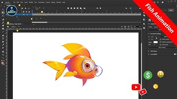 How to Create Fish Animation in Adobe Animate | 2D Animation Hindi Tutorial @learn2danimation