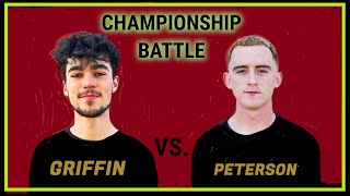 Jamie Griffin Vs. Tyler Peterson CHAMPIONSHIP BATTLE BATB12 #REACTION