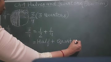 Chapter 9 Halves and Quarters Part 5 (Worksheet) Class 4 Maths by Renu Rathi