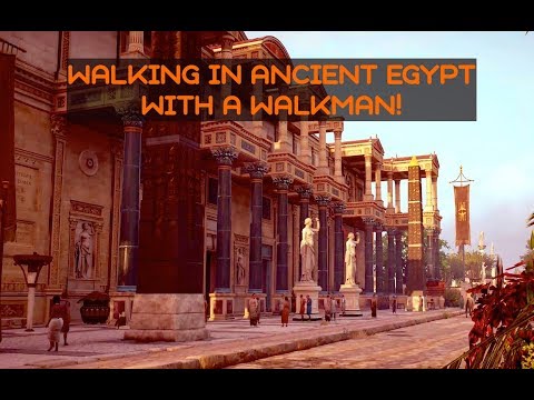 Видео: Walking through Ancient Egypt with a walkman - Alexandria (library, lighthouse and streets)