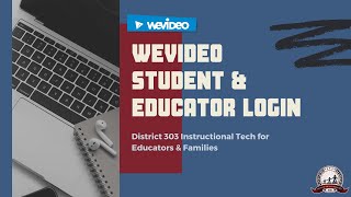 Login to WeVideo using Classlink