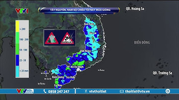 Cả nước chiều và đêm nay mưa giông mạnh, riêng Bắc Bộ mưa lớn | VTVWDB