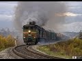 3ТЭ10У-0075 (Кекоран) / 3TE10U-0075. Super start! 10D100 (RZD). Свежая "тапка в пол на тепловозе" :)