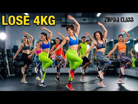 Exercise To Lose Weight FAST 🔥 Lose 4 Kg In 1 Week With This Aerobic Workout l Zumba Class