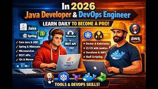 How to Become a Java Developer & DevOps Engineer in 2026. Java & DevOps Daily and Become a Developer Profile