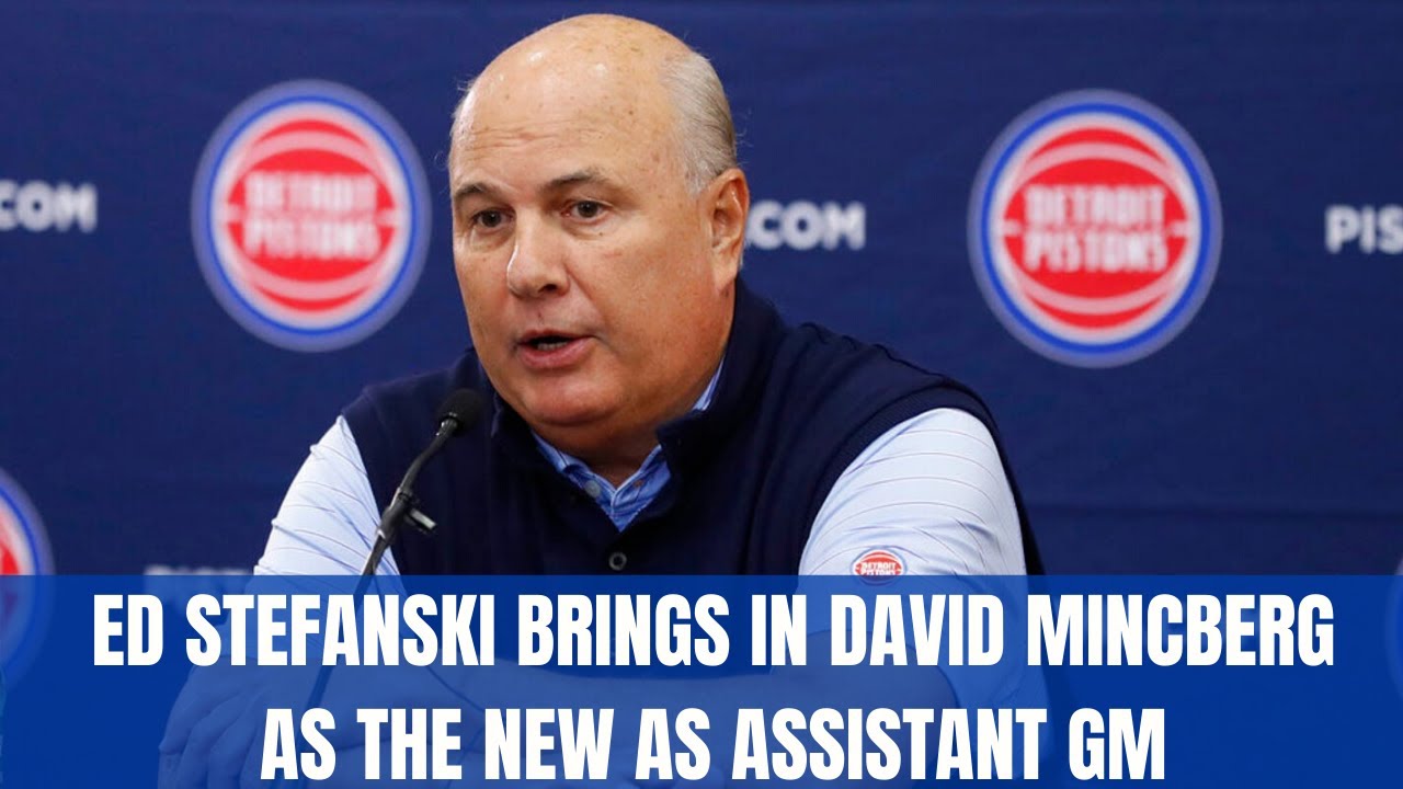 The Detroit Pistons hire David Mincberg as assistant GM YouTube