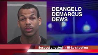 Bi-Lo shooting suspect arrested - DeAngelo Dews