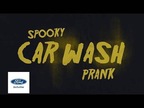 Spooky Halloween Car Wash Prank | Escape | Ford