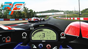 rFactor 2 - Oreca Judd BMW at Nordschleife | Day Time - Semi Wet Track - Dry Line