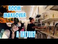 I GOT A TATTOO! SHOPPING FOR BEDROOM MAKEOVER! EMMA AND ELLIE