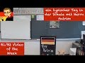 Intermediate German #26: Typical Day of School for Herr Antrim