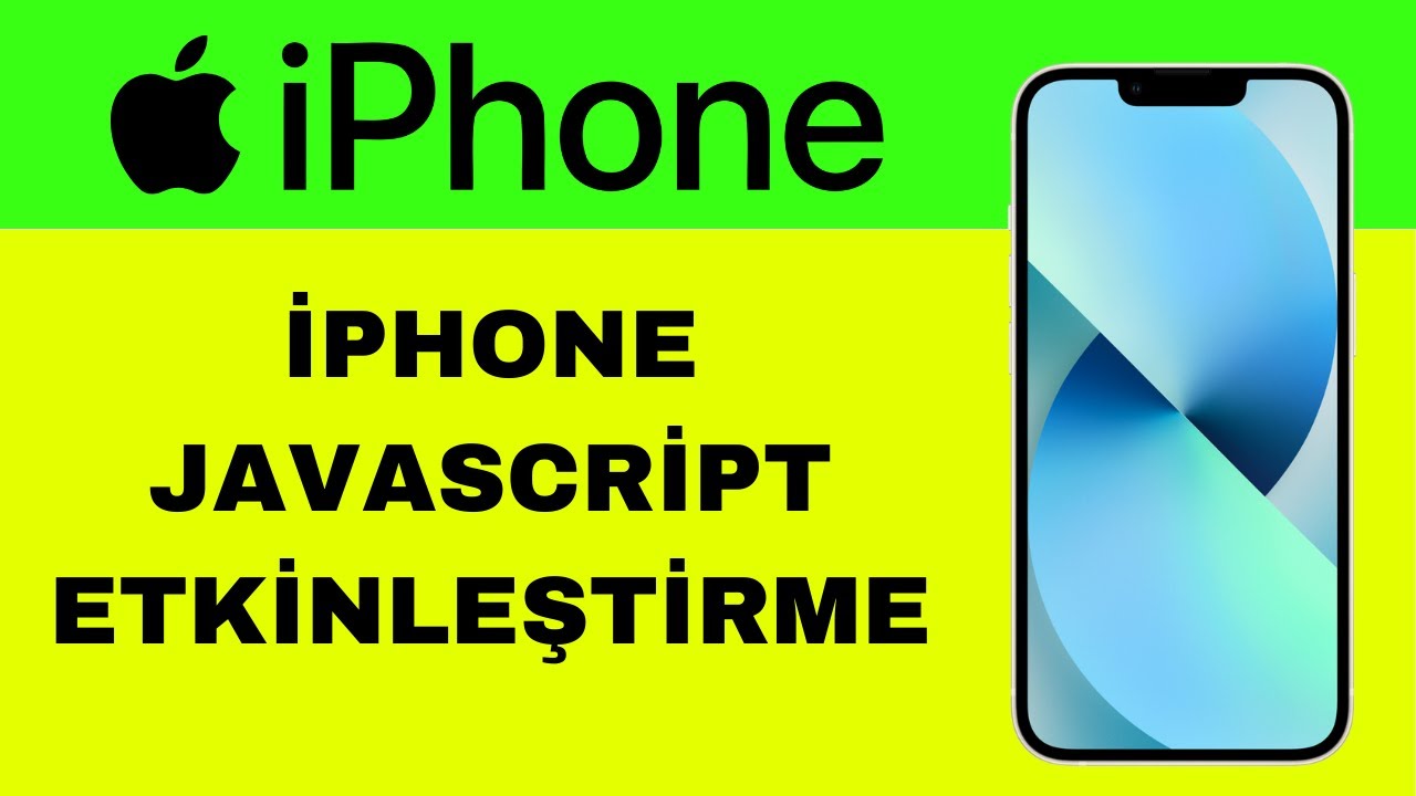 İphone Javascript Etkinleştirme - İphone Javascript Nedir - YouTube