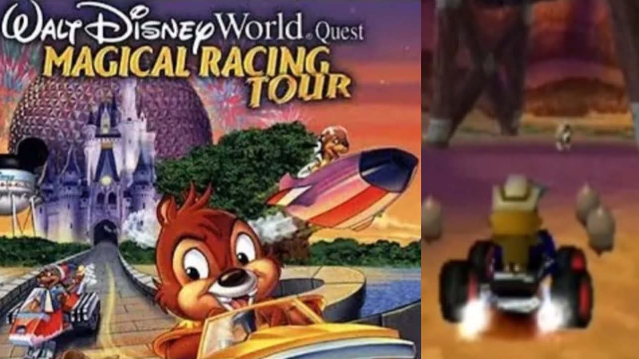 JOGO DE CORRIDA WALT DISNEY WORLD QUEST MAGICAL RACING TOUR PLAYSTATION ...