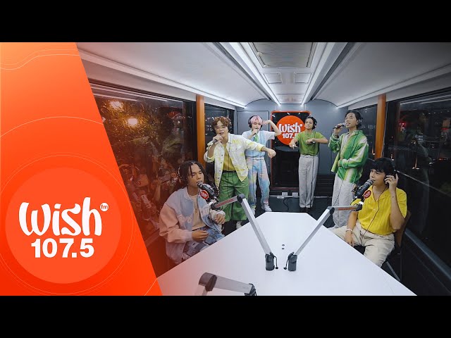 Alamat performs Day and Night LIVE on Wish 107.5 Bus class=