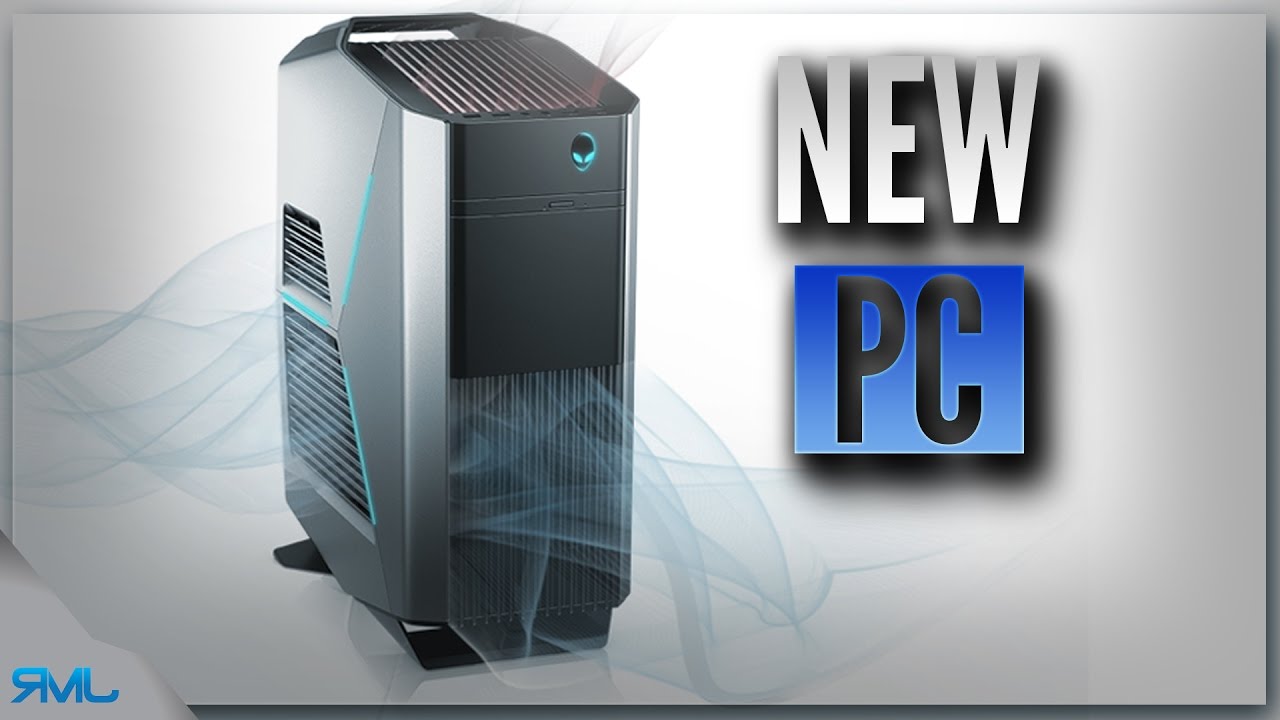 NEW PC (Alienware Aurora R5) - Unboxing & testing - YouTube