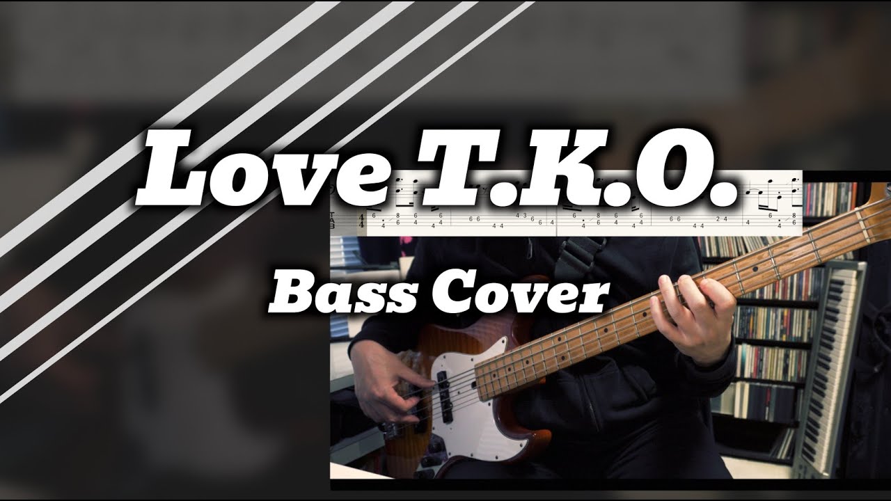 Teddy Pendergrass - Love T.K.O. (Bass Cover) TABS in Video