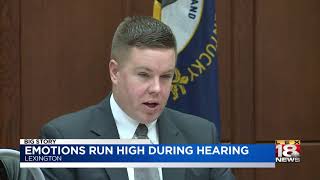 Emotions run high in court