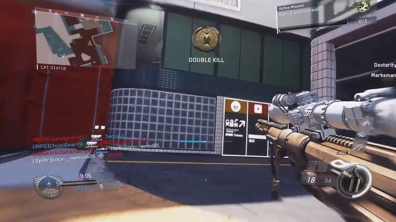 ANOTHER INSANE SNIPER QUAD FEED ON IW!!!!!