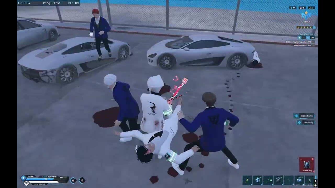 สกอร์รวม 10-1 ตบไอขยะ wev #roughmaimoo #megatown