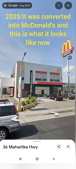 Then vs Now McDonald's Naga Roxas
