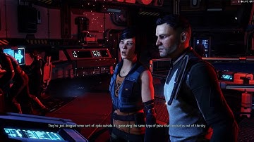 UFO attacking Avenger and bringing it down - XCOM 2 War of the Chosen