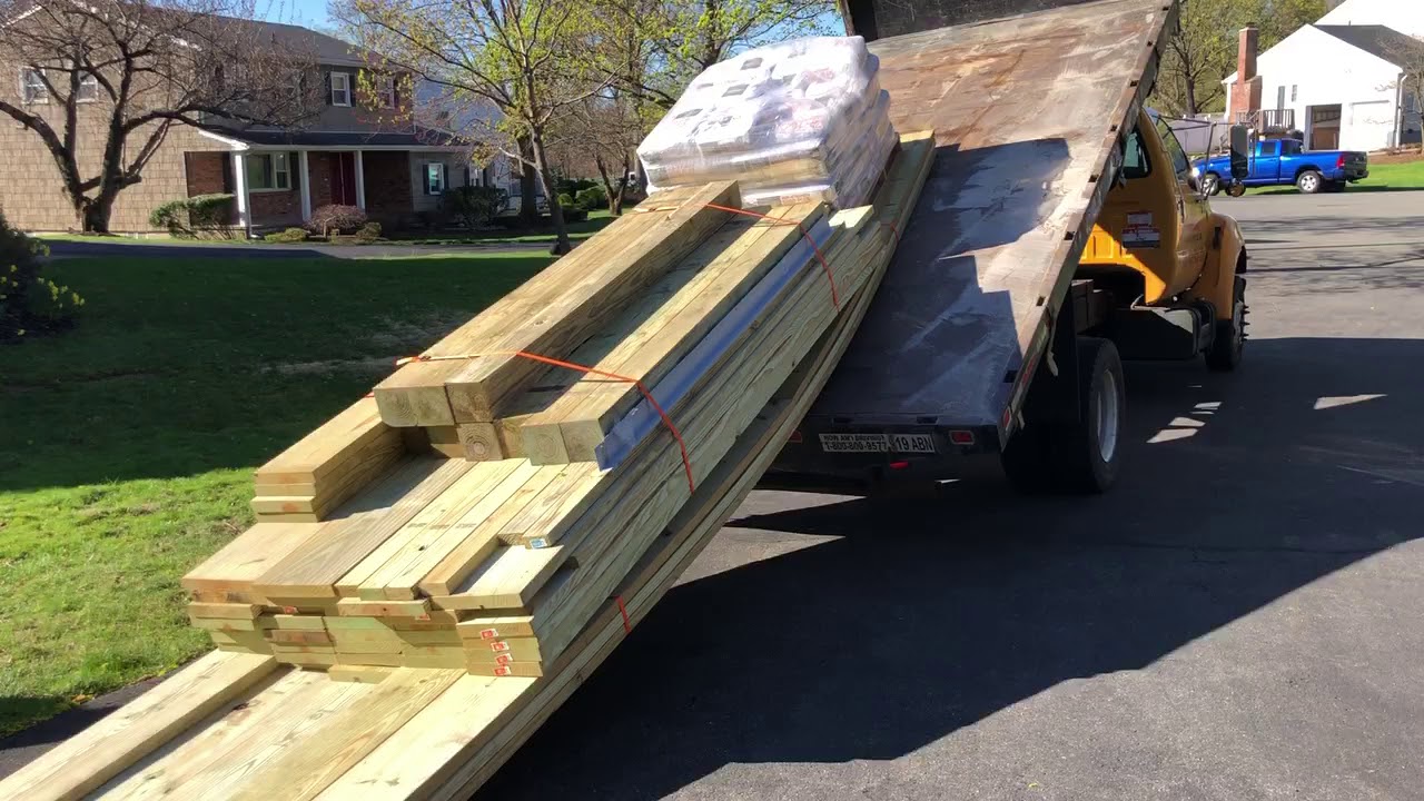 Beckerle Lumber delivery by sean congers YouTube