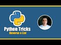 How to reverse a list in python  python tricks