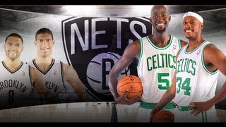 Boston Celtics trade Kevin Garnett, Paul Pierce, and Jason Terry to the Brooklyn Nets!