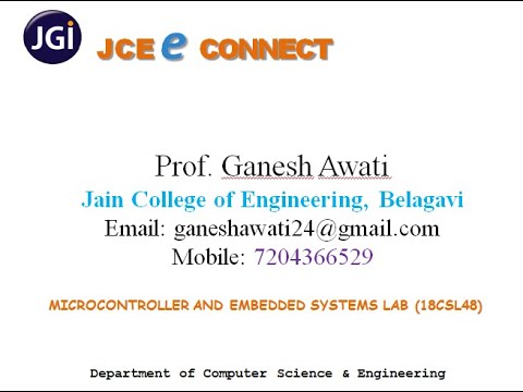 JCE CS 18CSL48 Interface a DAC and generate square wave with LPC2148