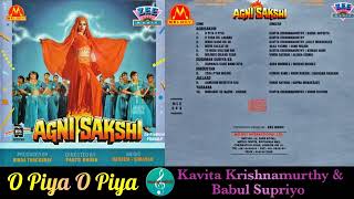 O Piya O Piya/Kavita Krishnamurthy & Babul Supriyo/Agni Sakshi(1996)/Beautiful Song/Original CD Rip