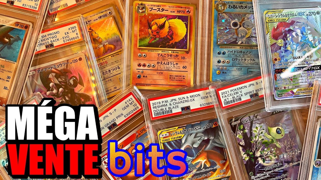 Pokemon - GROSSE ANNONCE POKEMON 30 CARTES GRADÉS SUR BITS ( PSA 10