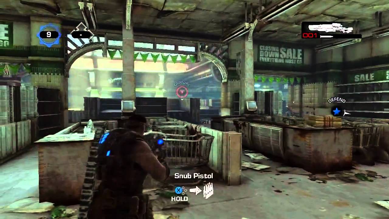 Gears of War 3 Gameplay | Capture the Leader on Checkout!