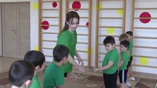 Anaokulu - Kabardey Balkar Cumhuriyeti Arşıdan köyü anaokulunda çocukların eğitimi-