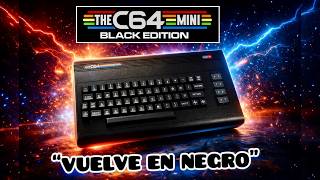 THE C64 MINI BLACK EDITION "VUELVE EN NEGRO", Unboxing y Review