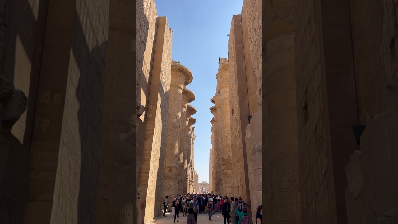 Karnak Temple, Luxor - Ancient Egyptian Wonders. Filmed 2023.