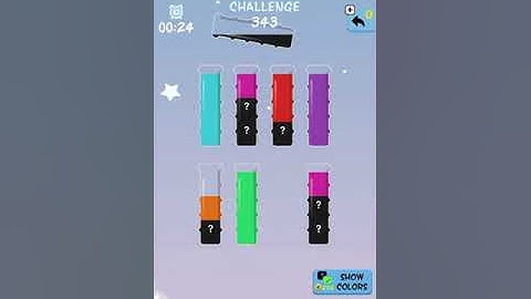 Water Color Game Challenge No 343