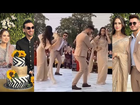Shahveer Jafry and Ayesha Beig Unexpected Dance at Momo Wedding