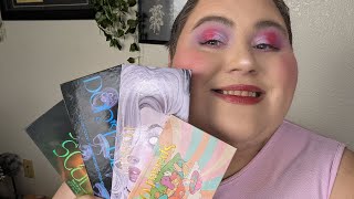 Ranking My Unearthly Palettes
Today Im ranking all 7 of my Unearthly Cosmetics palettes for you. Let me know if you have any of these or any are your favorites! I love this brand so much.
Creators Mentioned:
@makeuplynzz
What Im Wearing:
Primer: p.louise play it cool
Foundation: kvd good apple serum shade light 012 - https://go.shopmy.us/p-6782153
Concealer: kulfi main match shade bad badaam - https://go.shopmy.us/p-13806007
Setting Powder: no7 finishing shade translucent - https://go.shopmy.us/p-50163497
Lys loose shade resilience - https://go.shopmy.us/p-53165763
Ofra finishing shade fair
Setting Spray: hard candy grip on lock
Eyebrows: elf instant lift pencil shade taupe - https://go.shopmy.us/p-53165818
Eyeshadow: unearthlycosmetics strawberry milkshake
Singles: colourpop super shock shade frog - https://go.shopmy.us/p-51453558
Eyeliner: love+craft+beauty shade stripped
Mascara: Milani lash extensions xl shade brown
Bronzer: wet n wild fluffy shade beige please
Covergirl luminous shade honey bun - https://go.shopmy.us/p-52537201
Blush: colourpop liquid shade wildest dreams
Beau babe beauty shade blushing
Highlight: colourpop lite stix shade sunlight - https://go.shopmy.us/p-52980467
Kaleidos shade diamond dasher
Lips: beauty vaulte liner shade pure poppy
Colourpop stain shade fruit punch- https://go.shopmy.us/p-51453977
Get In Touch/Support The Channel:
Instagram: https://www.instagram.com/makeupandthemundane
TikTok: https://www.tiktok.com/@makeupandthemundane
Business Inquiry Email: sammiewhich1994@gmail.com Ranking My Unearthly Palettes
