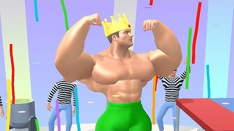 Muscle Rush  - Walkthrough Gameplay Part 1 (Android, iOS) All Levels Gameplay