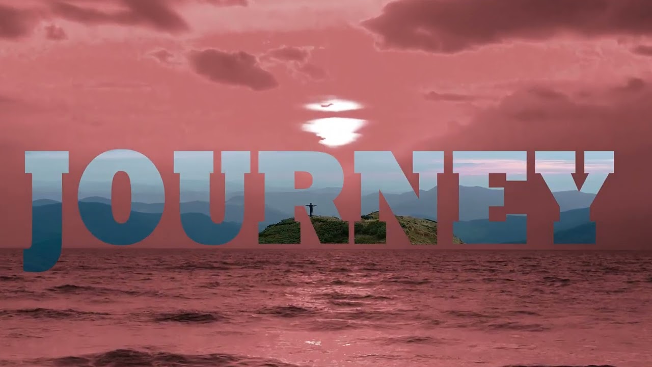 video through text in After Effects