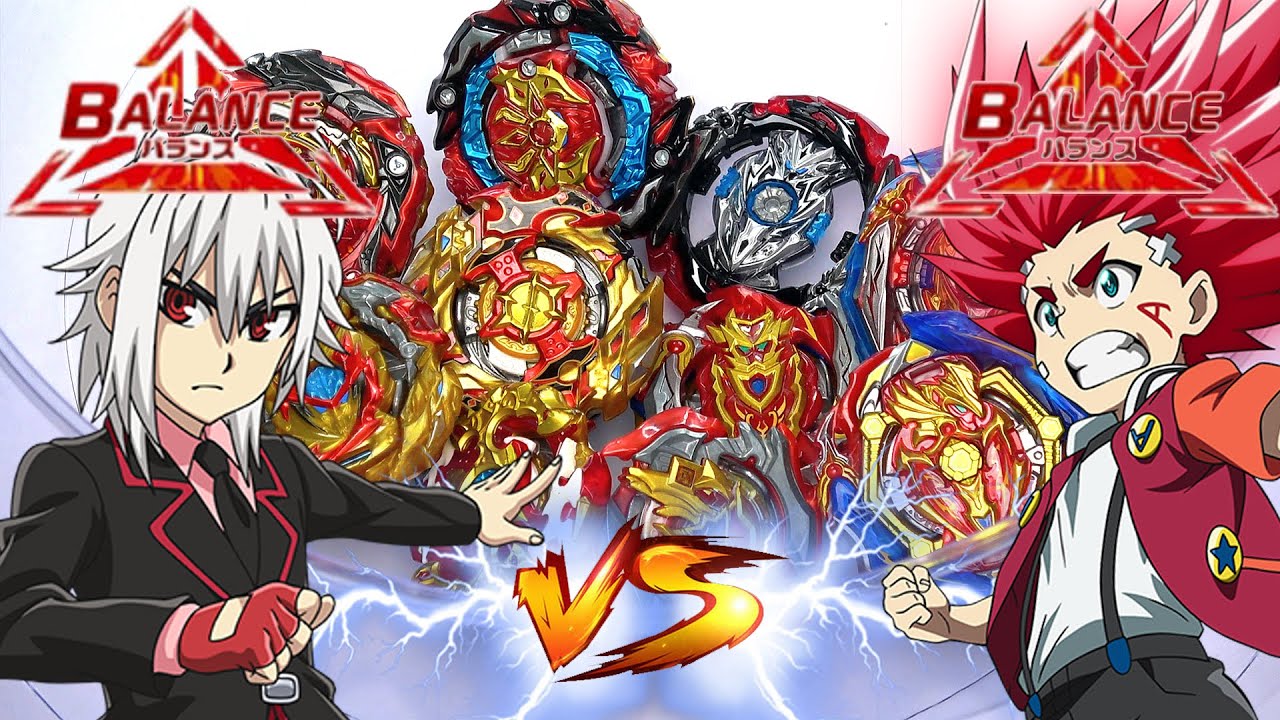 BALANCE vs BALANCE - SPRIGGAN vs ACHILLES | Beyblade Burst Evolution Battle