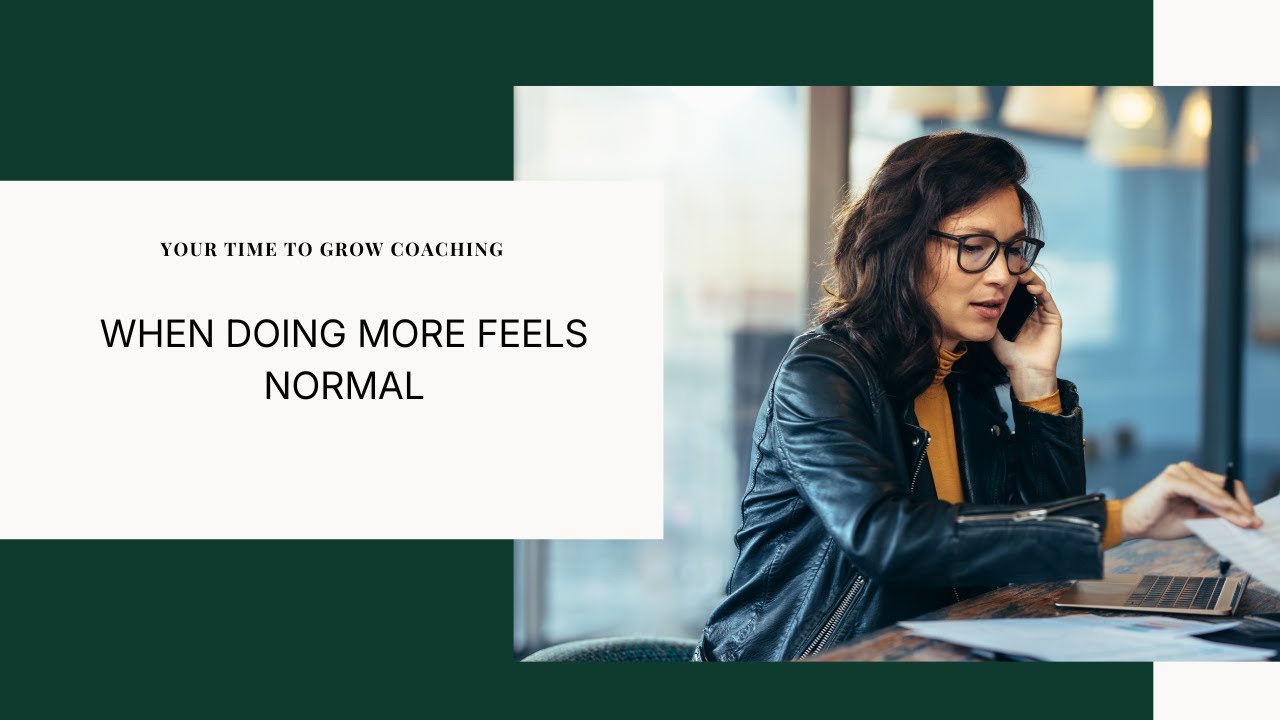 When Doing More Feels Normal | Overfunctioning 101