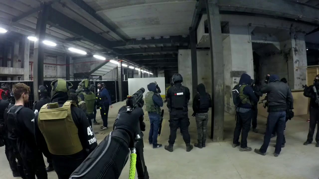 Team ASH @The Powerplant organised by Airsoft Antwerp! Indoor CQB skirm
