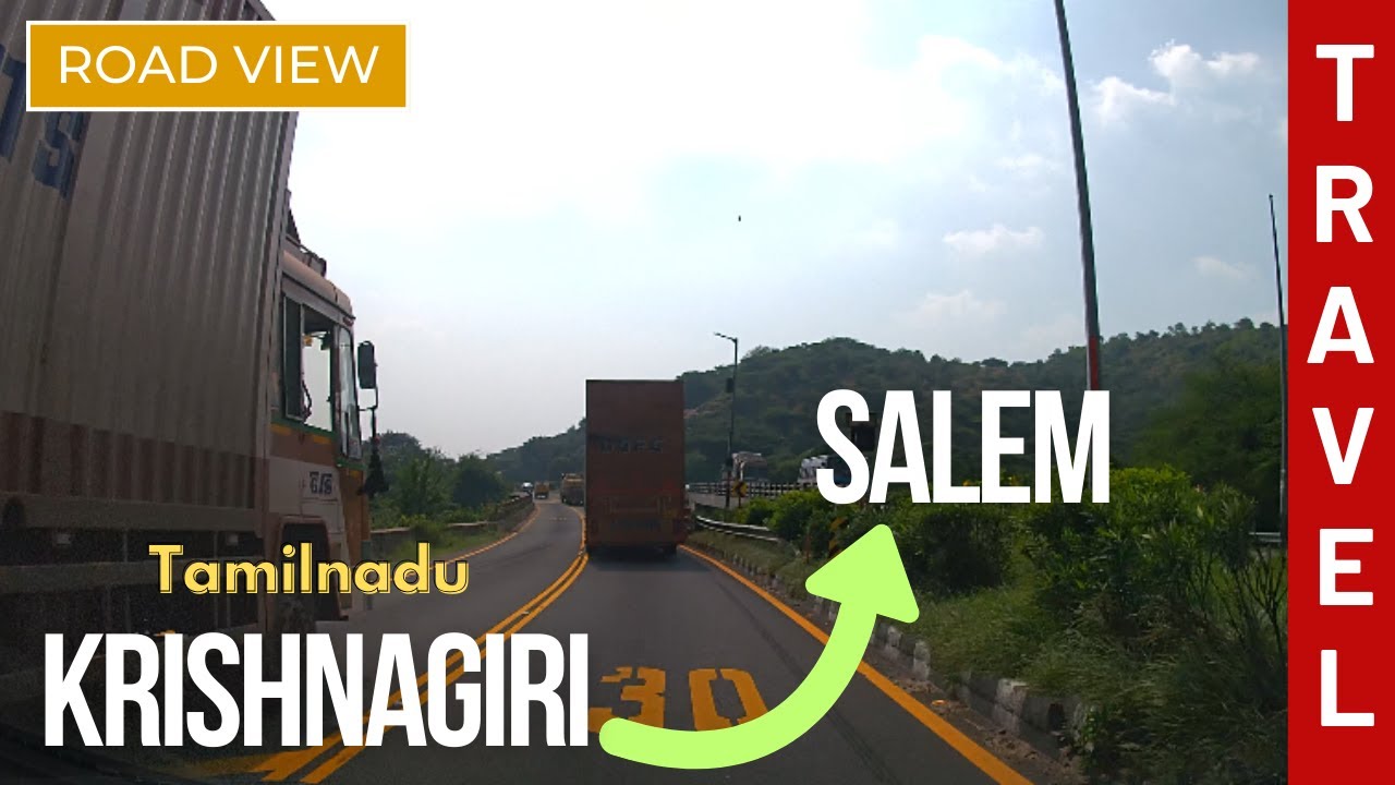 Drive from Krishnagiri to Salem | Highway Journey Through Tamil Nadu