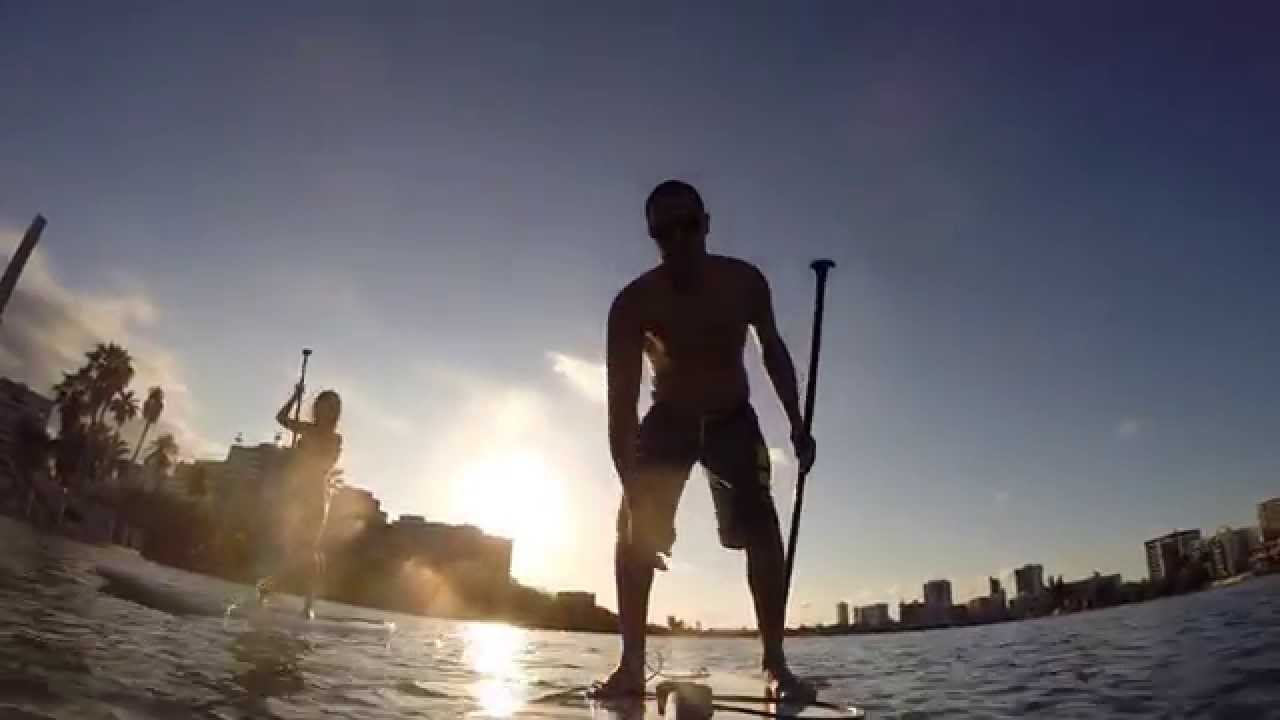 San Juan Paddle boarding Laguna del Condado YouTube