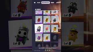 All my current Sprites #fortnite #fortniteupdate  #fortnitenews #fortniteleaks