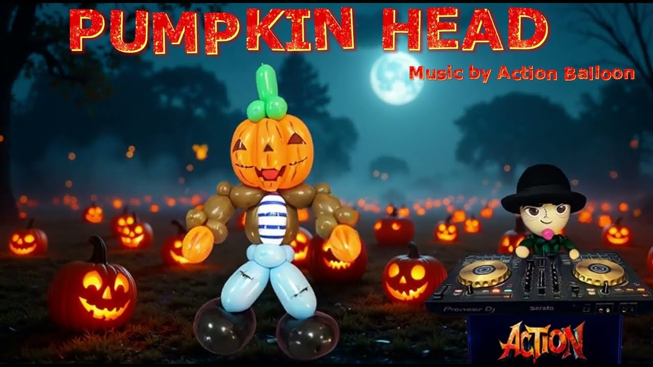 PUMPKIN HEAD - OFFICAL MUSIC VIDEO #pumpkinhead #halloweenmusic