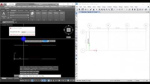 Dựng mô hình ETABS từ bản vẽ AutoCAD với API | Create ETABS model from AutoCAD with API.