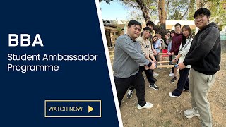 BBA Student Ambassador Programme